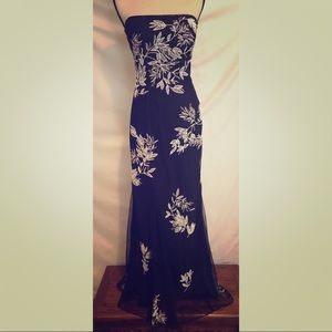 Cache Beaded Formal Gown